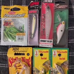 Fishing Lures And Power Bait