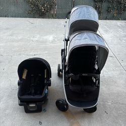 Graco baby kids stroller Snugride 35 lite XL travel system double stroller