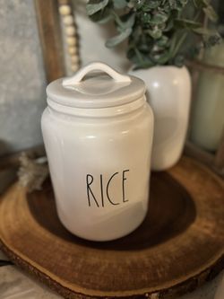 Rae Dunn - Rice Canister 