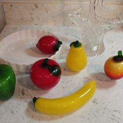 Ornamental Glass Fruit