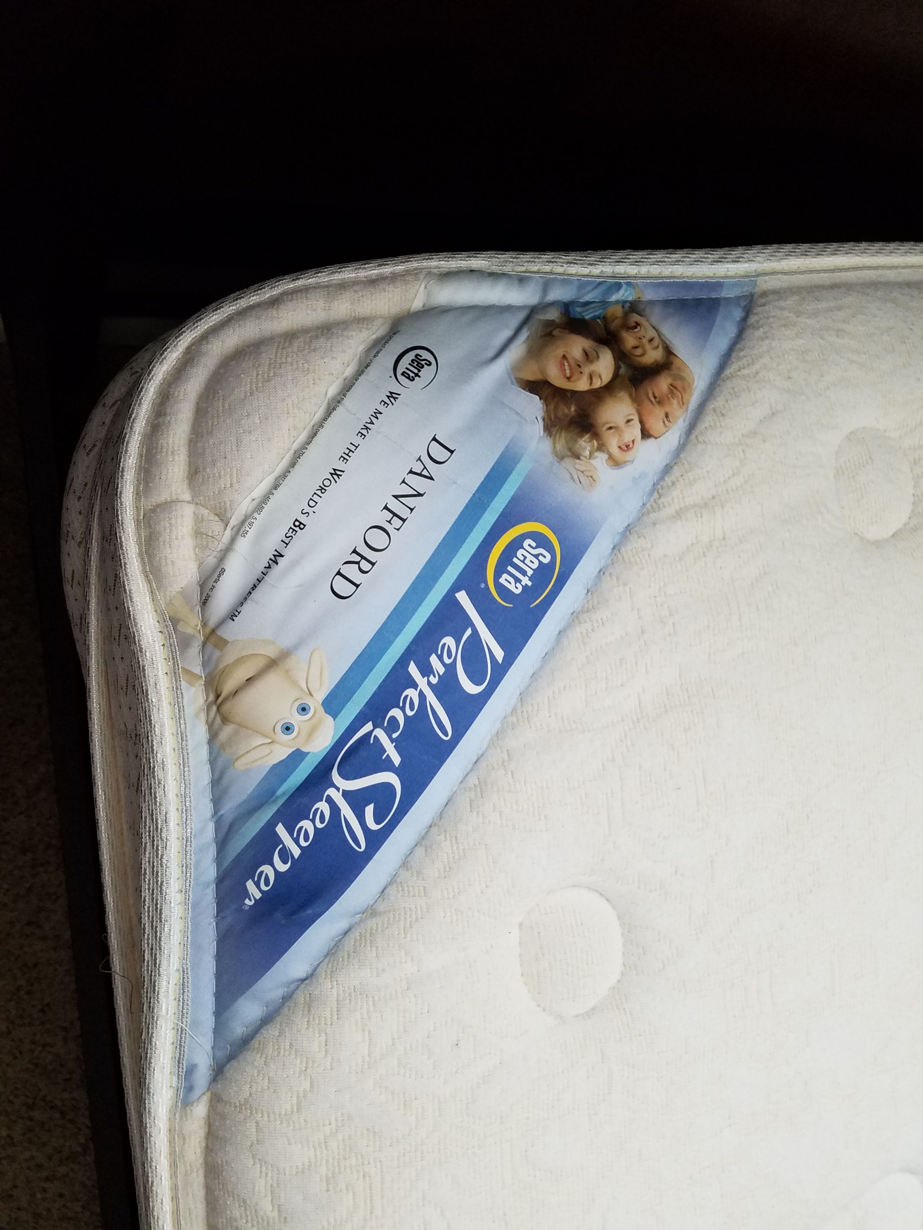 Serta Perfect Sleeper Danford pillow top queen mattress