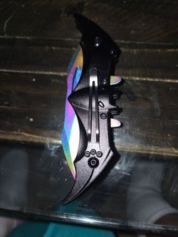Black Batman Folding Knife