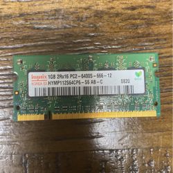 1GB 2Rx16 PC2-6400S-666-12