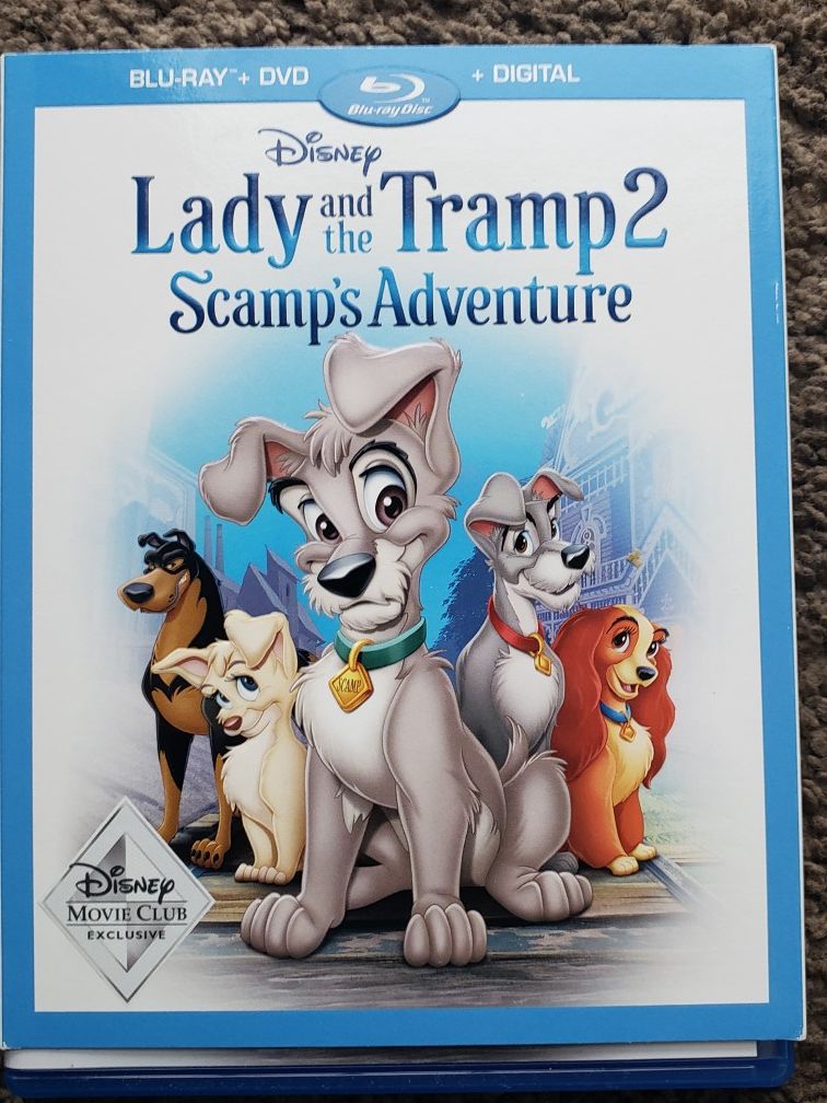 Disney- Lady and the Tramp 2 (Blu ray)