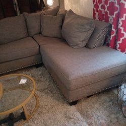 Beautiful Grey Sectional 