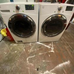 KENMORE  WASHER AND GAS DRYER SET FRONT DOOR. ✅$599✅ FREE SHIPPING AND INSTALLATION. WARRANTY