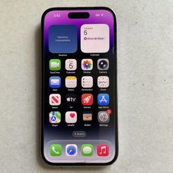Unlocked iPhone 14 Pro 256Gb Purple 