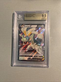 graded pokémon card drampa