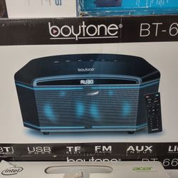 Boytone 2500Watts Compact Wireless Bluetooth Speaker Amplifier  Sealed Brand New