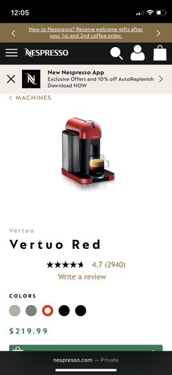 Nespresso Vertuo