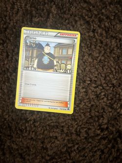Pokémon TCG Tierno Trainer Supporter Card 112/122