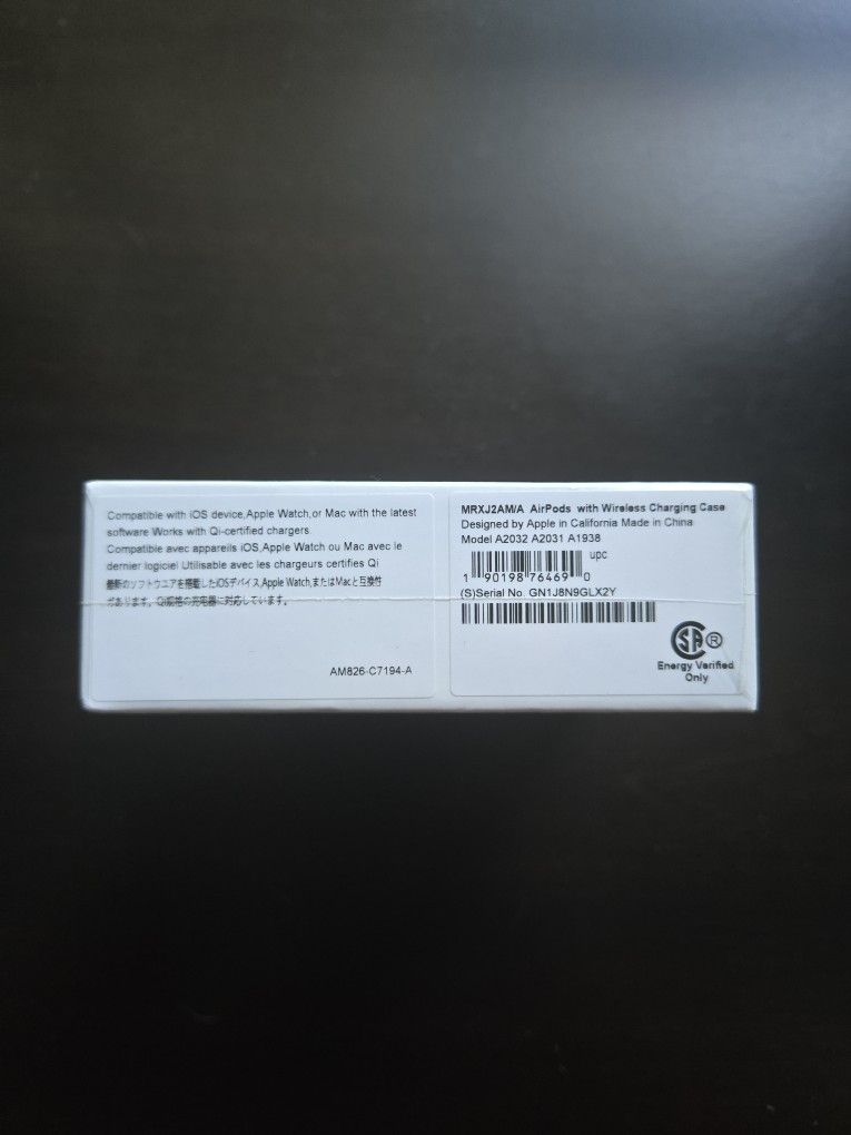 Apple AirPods (2nd Gen) with Charging Case – Brand New, Sealed