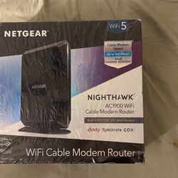 Netgear  C7000 Nighthawk AC1900 WiFi Cable Modem RouterDOCSIS 3.0