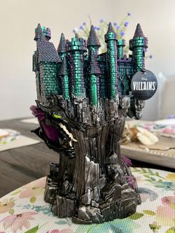 Maleficent Dragon Castle Pedestal bath and body works candle Holder NEW