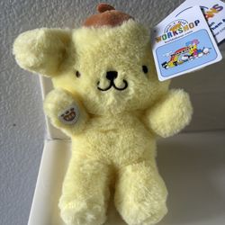 Sanrio Build-A-Bear Mini Beans PompompurinPlush  