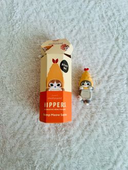 mofusand hippers decorative mini figures - shrimp tempura meow