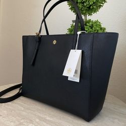 New , Authentic Tory Burch Emerson tote bag