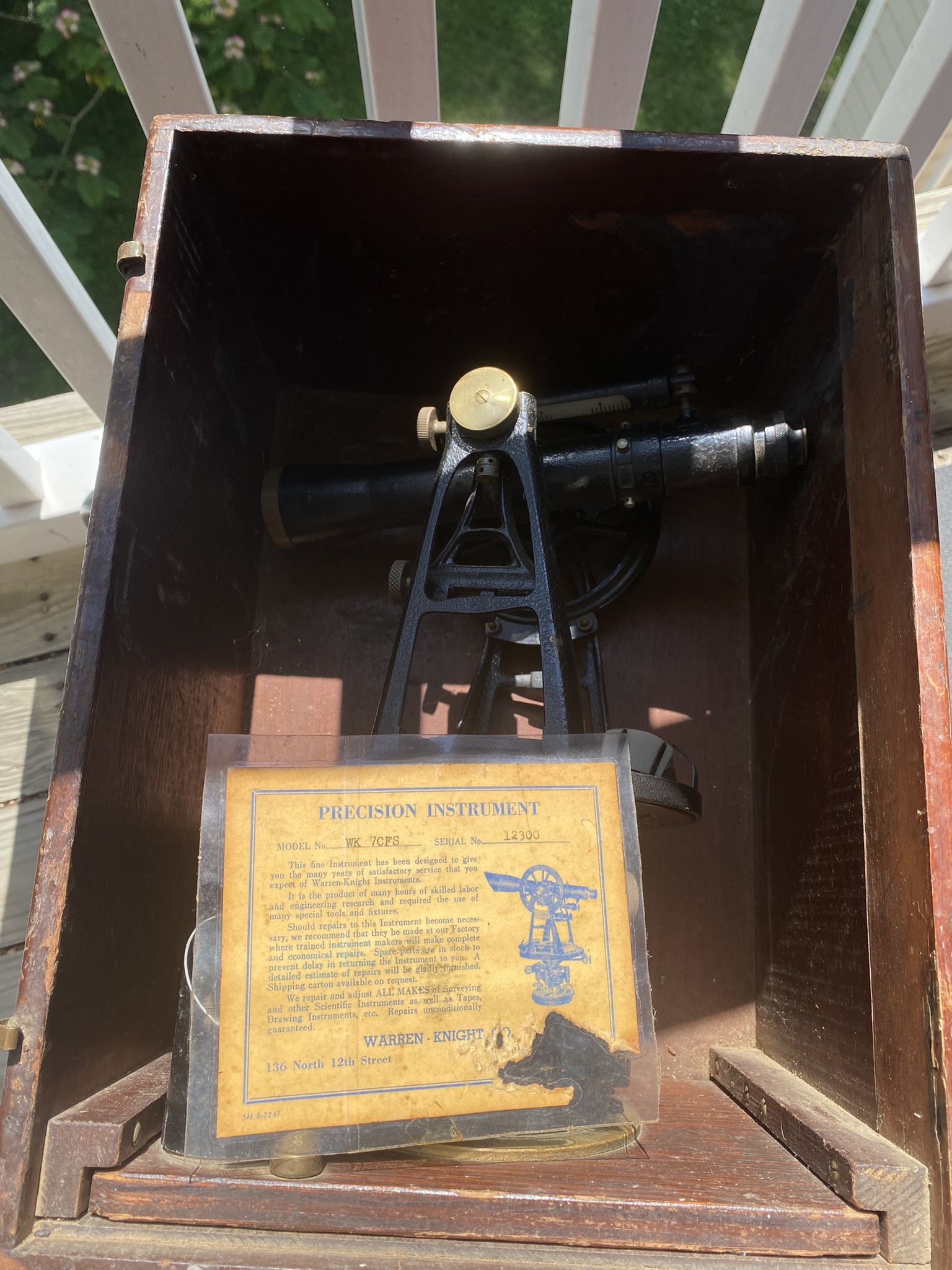 1958 Keuffel & Esser Surveyor Transit