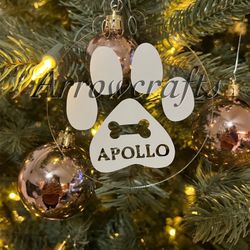 Acrylic Christmas ornaments