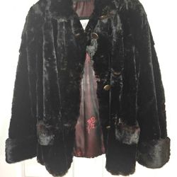 vintage genuine mink fur jacket by Sabiel Brothers Furriers