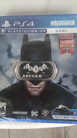 PS4 Game VR Batman Arkham