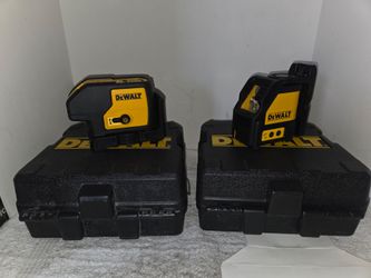 Dewalt 3 Beam Red Laser / Green Cross Line Laser Level $115 each New (Price Is Firm)