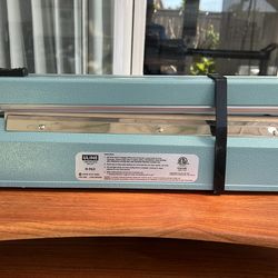 Tabletop impulse  sealer 16” with cutter