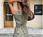 Dress -Khaki - New