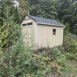 Trusses, Storage Shed, Intact Deck Sections