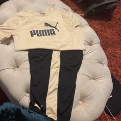 Boys Small Puma Short Set