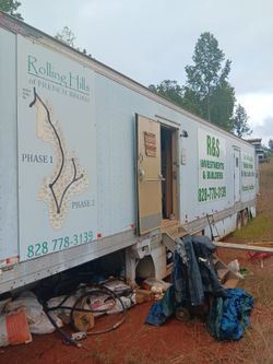 18 wheeler covered to office