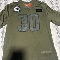 Size Large Todd Hurley ll Jersey “army”