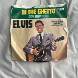 Elvis In The Ghetto Any Day Now Collectors Series Limited Edition 1977