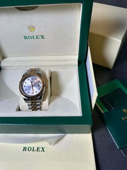 Rolex Datejust with daimond