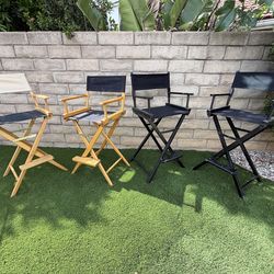 Tall Make Up/ Director’s Chairs