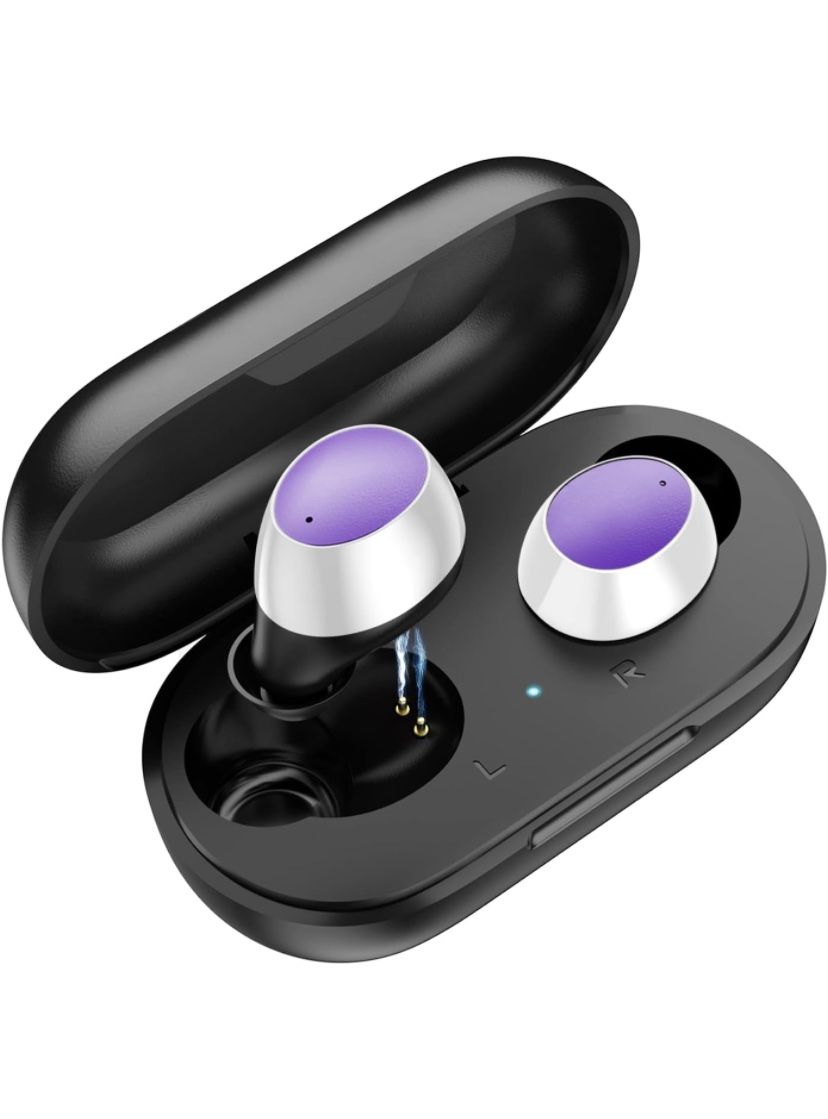 S24 Wireless in Ear Earbuds， Ture Bluetooth Earbuds,Wireless Earbuds Clear Calling Bluetooth 5.2 TWS Bluetooth Headphones with Mics Touch Control Bass