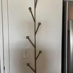 Gorgeous Brass Coat Rack