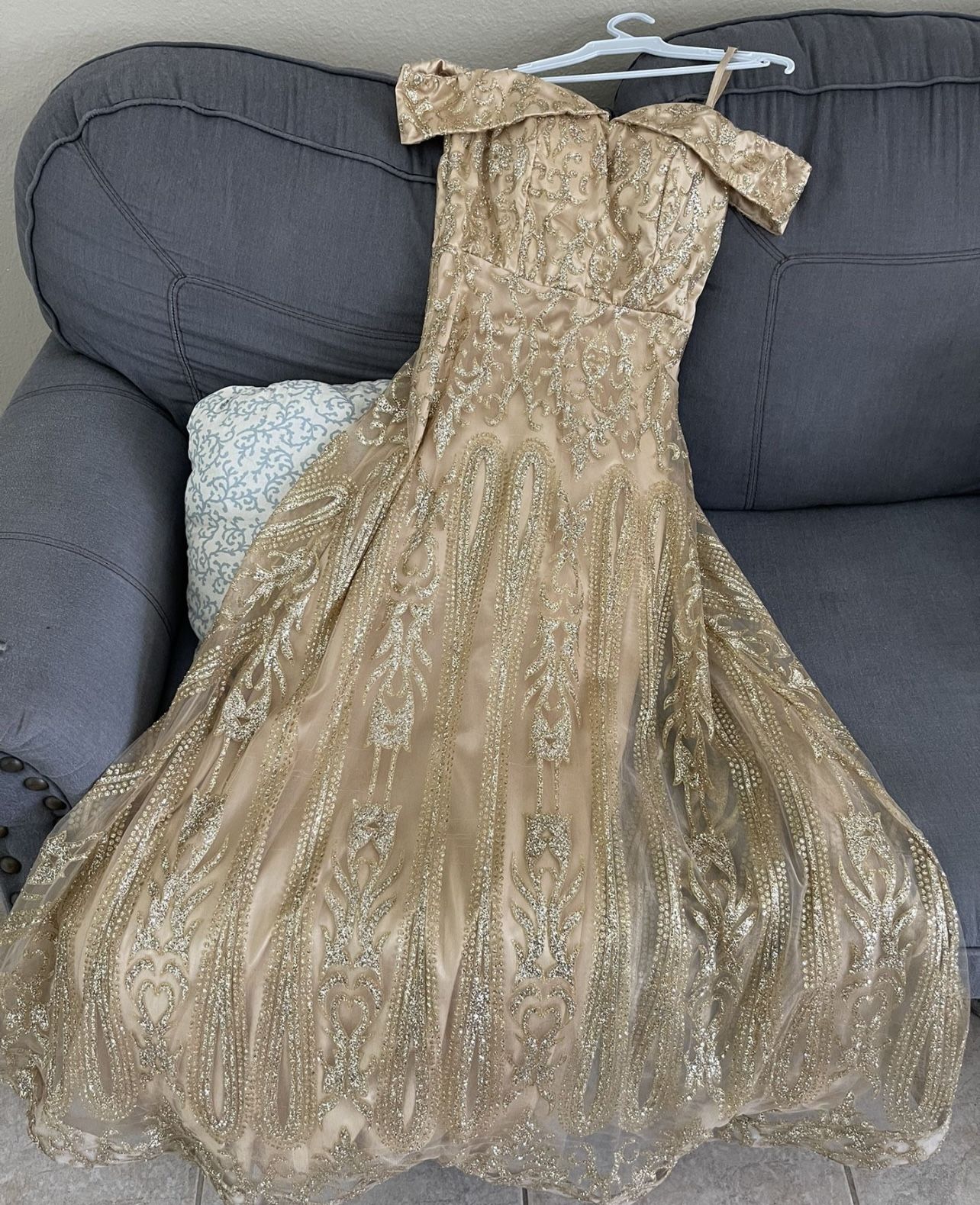 Gold Dress