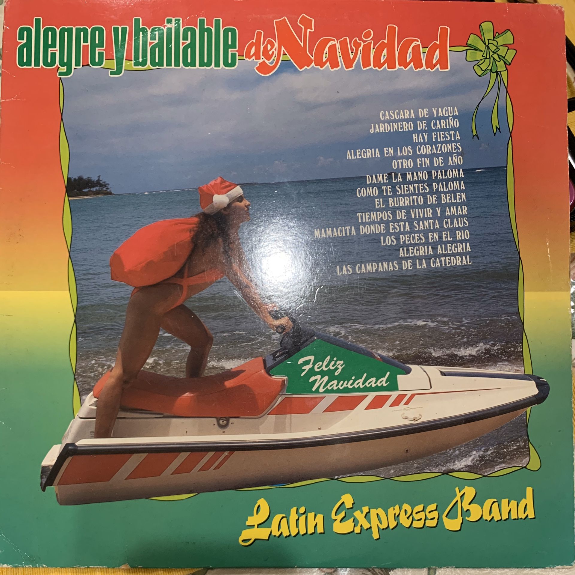 Alegre Y Bailable De Navidad #1 vinyl by Latin Express Band