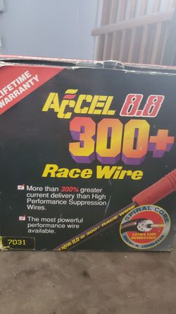 Accel 8.8 Race wires