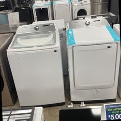 Samsung washer and dryer set