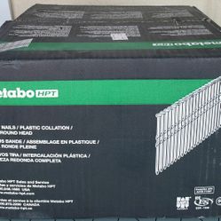 Hitachi 3 In. Angled Strip Framing Nails 21 Deg. Smooth Shank 4000 Pk