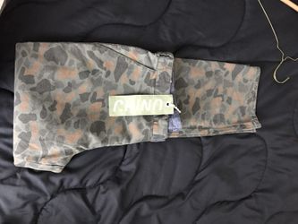 Camo chino pants