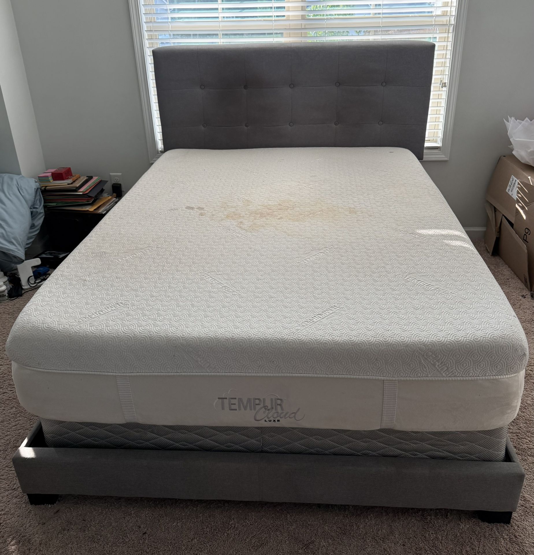 Queen bed + Frame