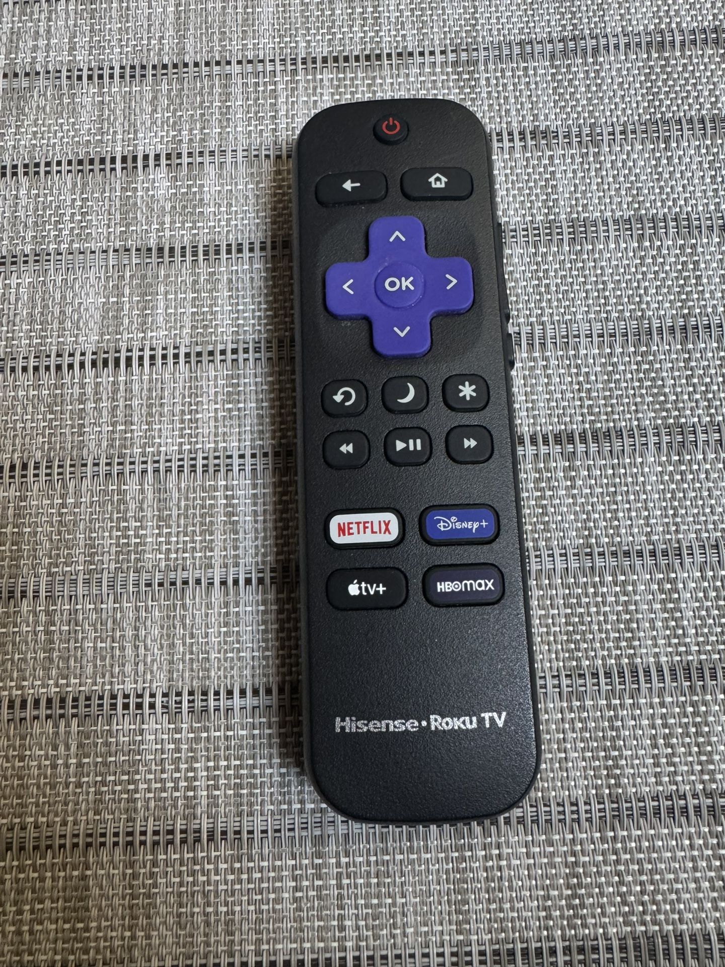 Hisense Roku TV Remote Control Compatible w/ All Hisense Roku TVs