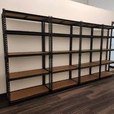 New inbox heave Duty shelving (72in H 12 in D 35 inch W )