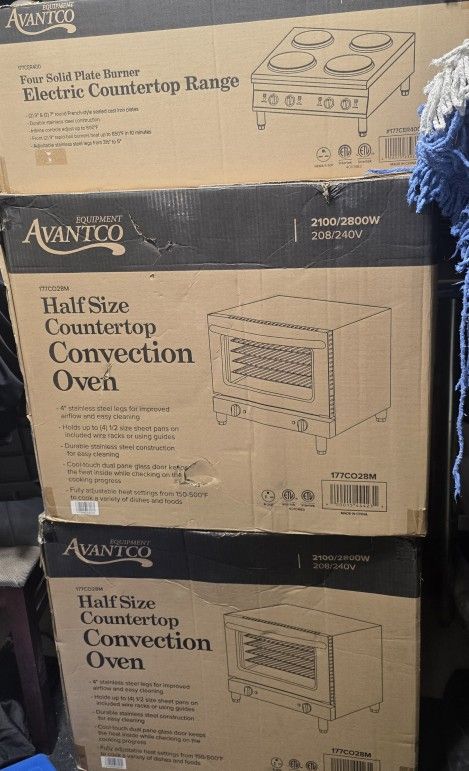 BRAND NEW Commercial kitchen appliances