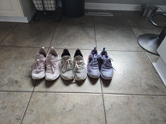 Women's Gym Shoes 3 pairs 7.5