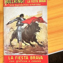 Antique Bullfight Poster Book- La Fiesta Brava 