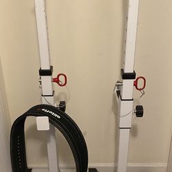 CFF Squat Stands And WEIDER Weight Bench 
